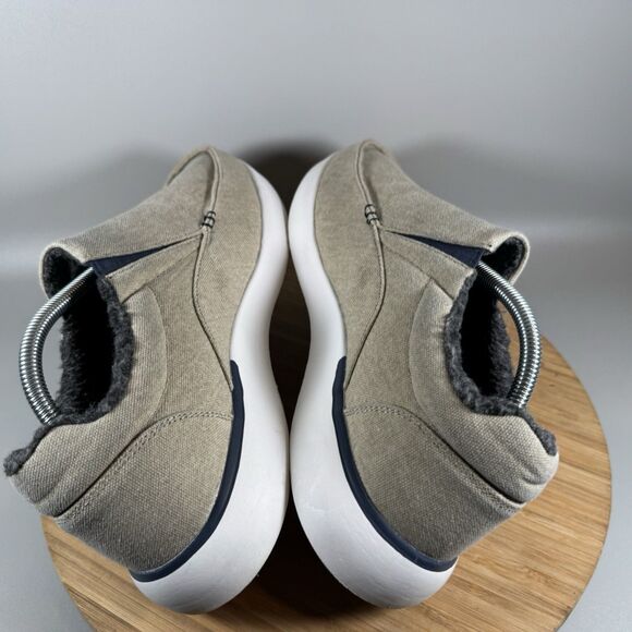 S Ortho Comfoot Tan Canvas Orthotic Slip on Comfort Shoes Mens EU 44.5 US 10.5 - Picture 5 of 8